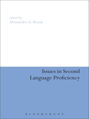 cover image of Issues in Second Language Proficiency